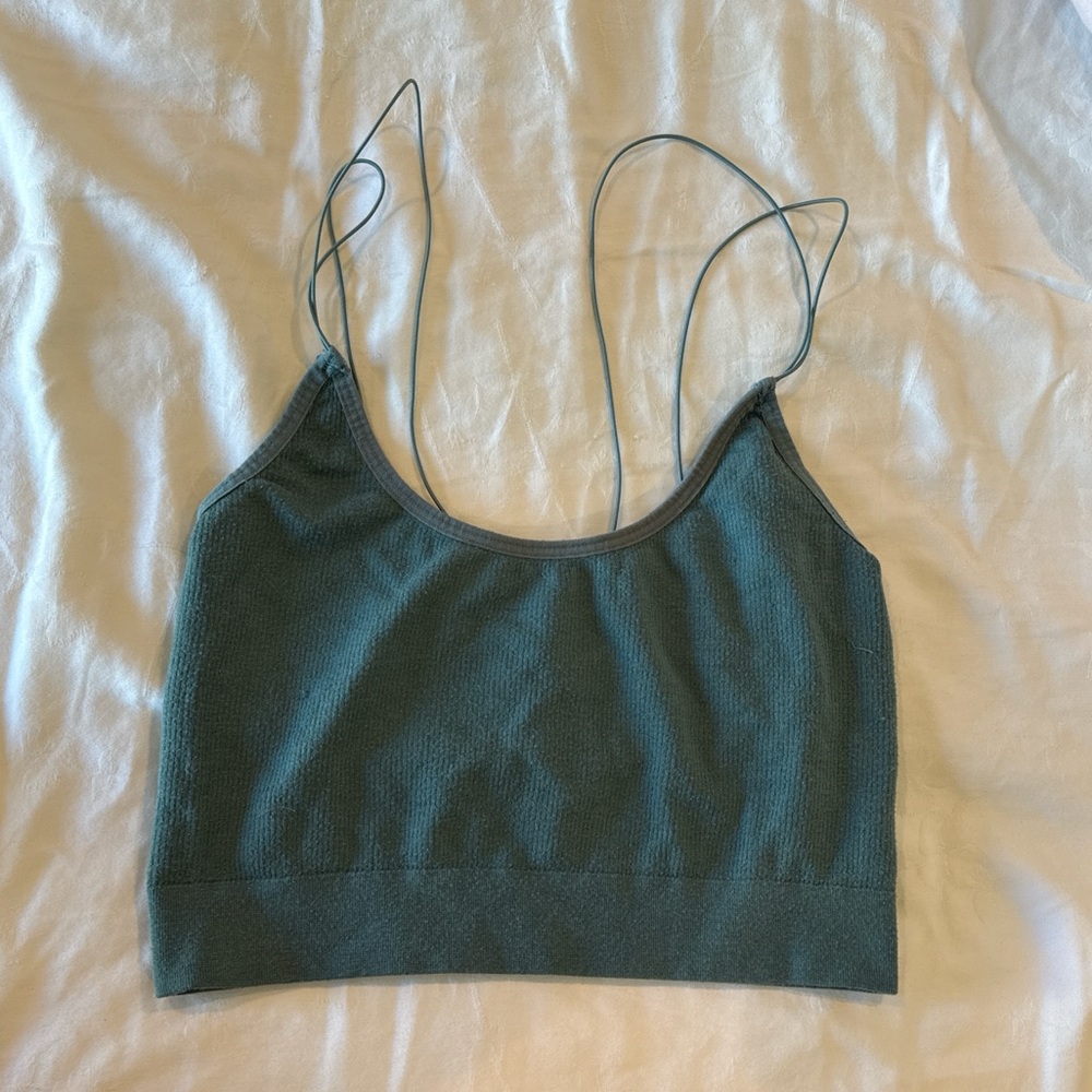 Urban Outfitters Out From Under Markie Seamless Bra in Dark Green